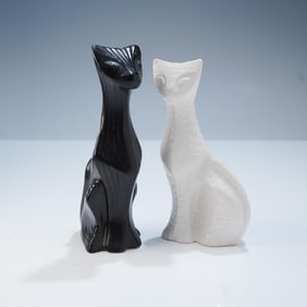 2pc Jonathan Adler Cat Salt and Pepper Shakers