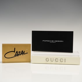 Trio of Acrylic Designer Display Signs