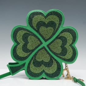 Betsey Johnson Shamrock Crossbody, Luck of The Irish