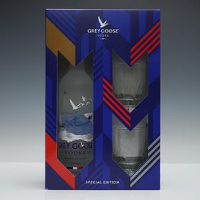 Grey Goose Vodka Special Edition Gift Set with Glasses