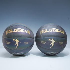 Pair of HoloGear Holographic Reflective Basketball Set