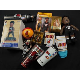 12pc Miami Heat Fan Merchandise Collection, Basketball