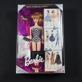 35th Anniversary Barbie Doll, Original 1959 Reproduction