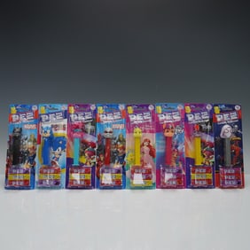 8pc PEZ Candy Dispensers, Sealed Character Set
