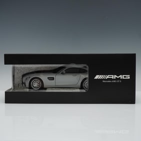 Mercedes-AMG GT S 1:18 Scale Model Car, Iridium Silver Magno