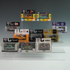10pc M2 Diecast Model Cars, Holley, Pan Am, Chevrolet + More