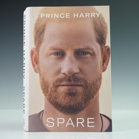 Prince Harry Autobiography, Spare, First US Edition