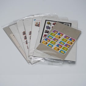 9pc USPS Stamp Sheets, Children's Books, Comics and More