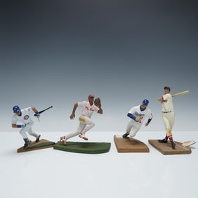 4pc McFarlane Toys MLB Action Figures, Sosa, Bowa, Garvey, Williams