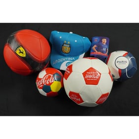 6pc Soccer Fan Collection, Mbappe, Coca-Cola, and More