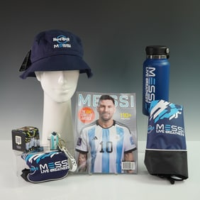 7pc Lionel Messi Live Greatness Hard Rock Promo Set