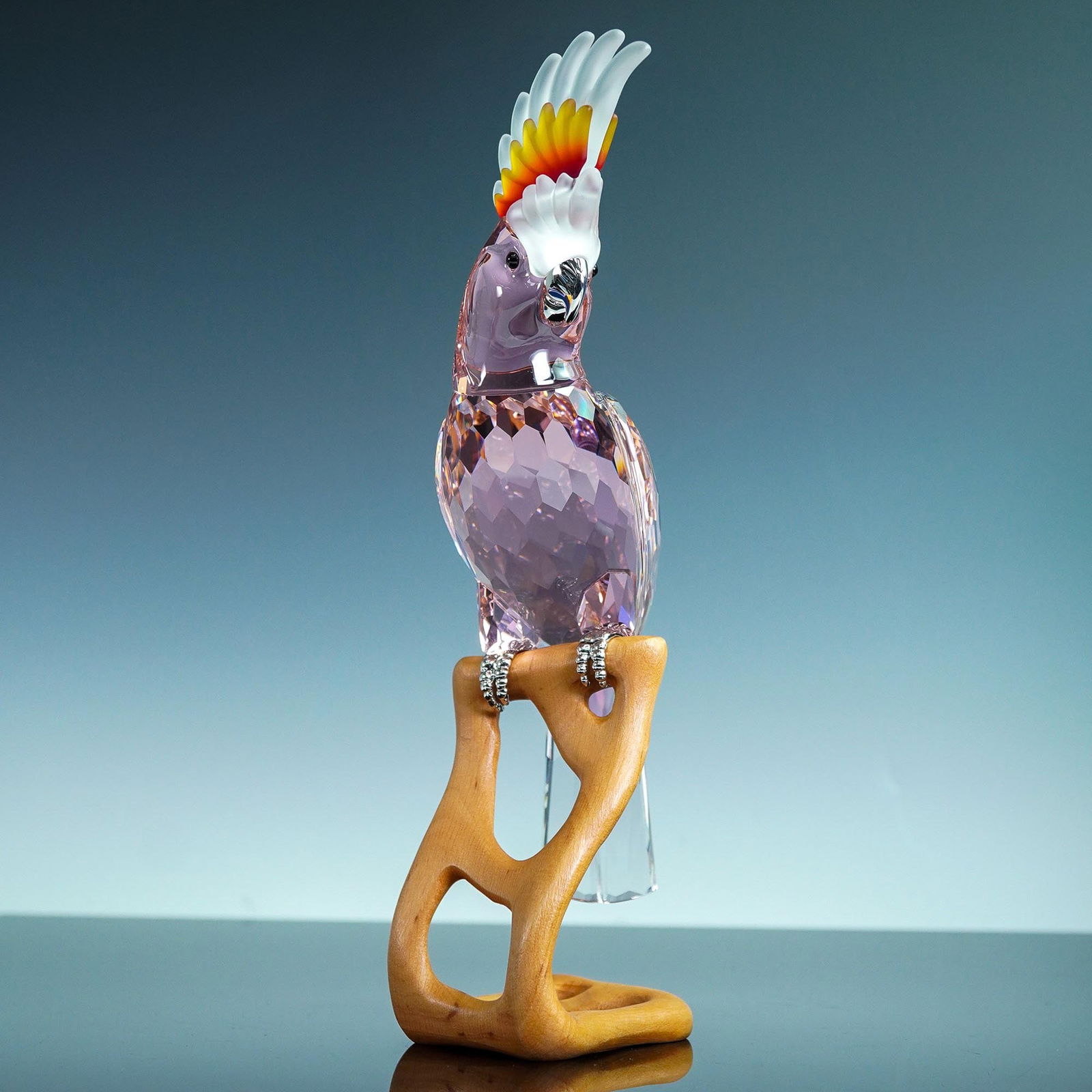 Swarovski Crystal Paradise Bird Figurine, Cockatoo Red (1 of 7)