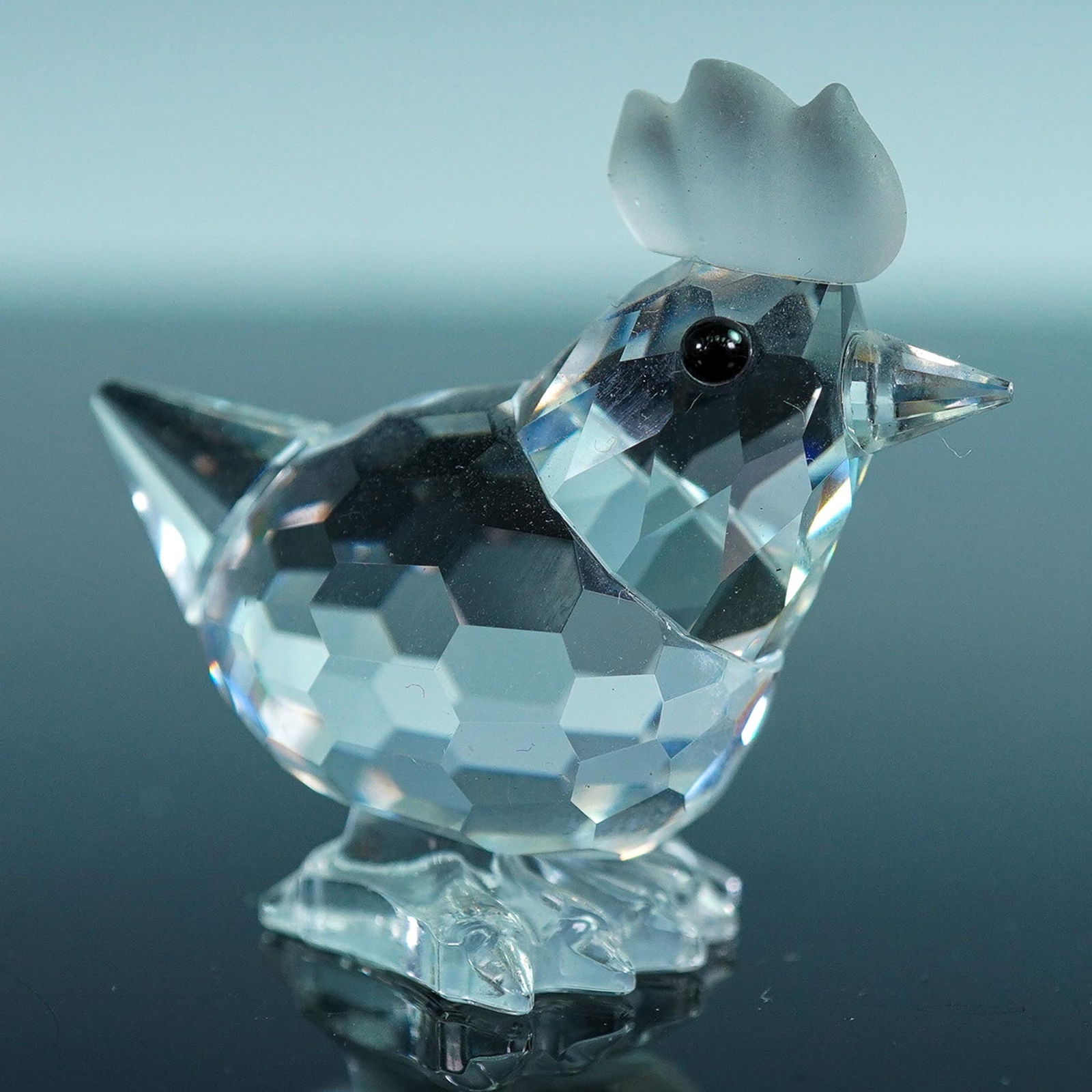 Swarovski Crystal Figurine, Cockerel Rooster (1 of 7)