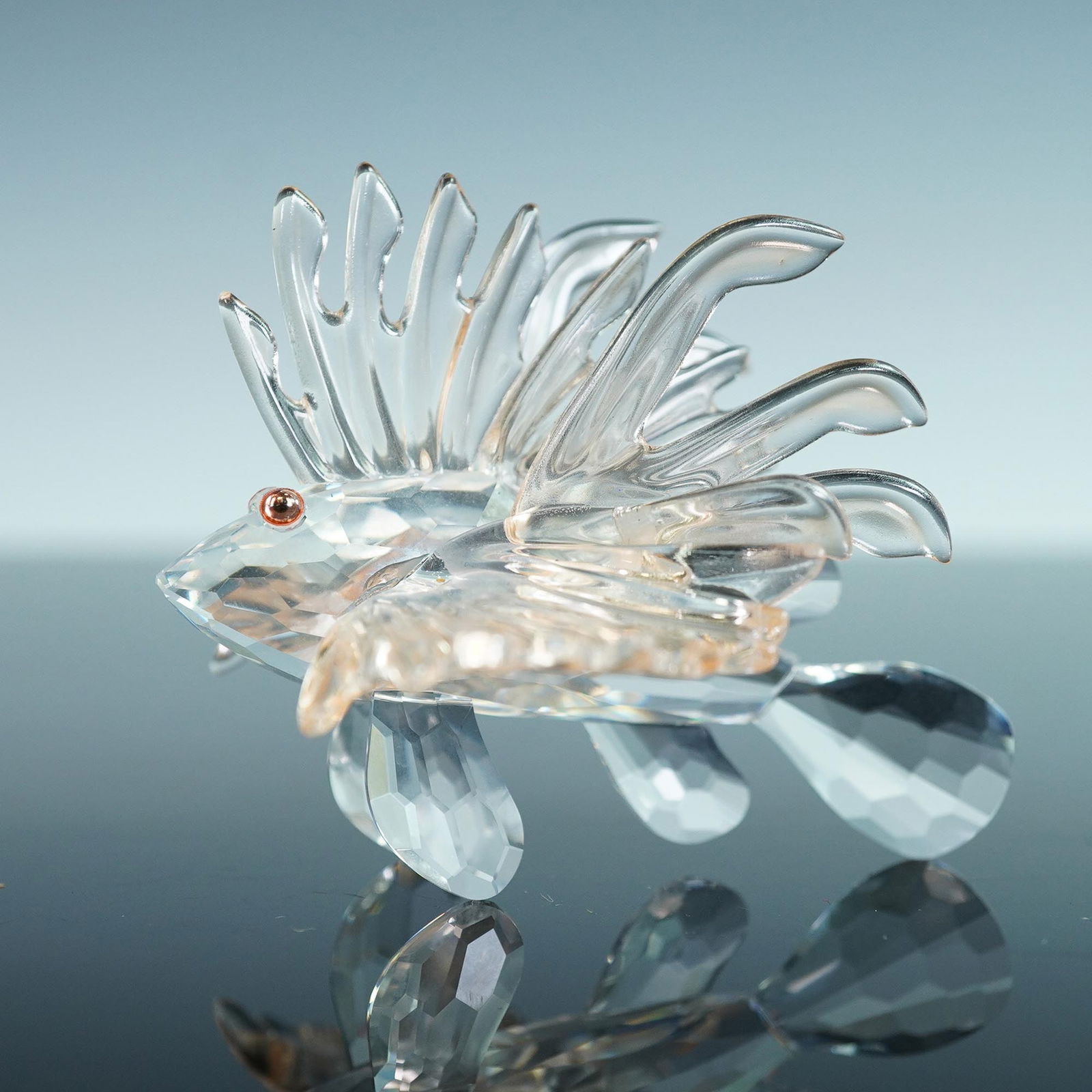 Swarovski Crystal Figurine, Lion Fish (1 of 7)