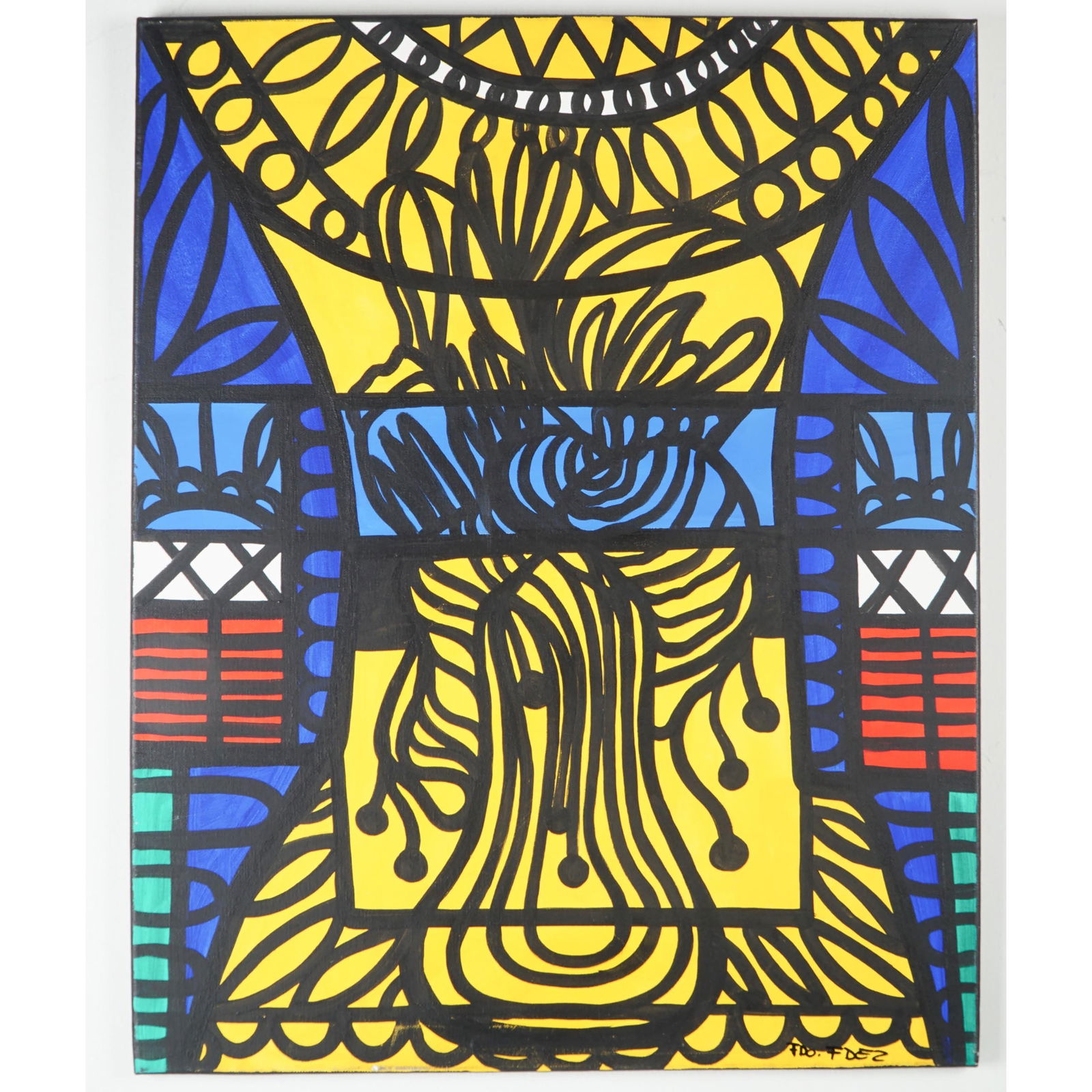 Fernando Fernandez (FDO.FDEZ), Acrylic on Canvas, Still Life - Signed (1 of 5)