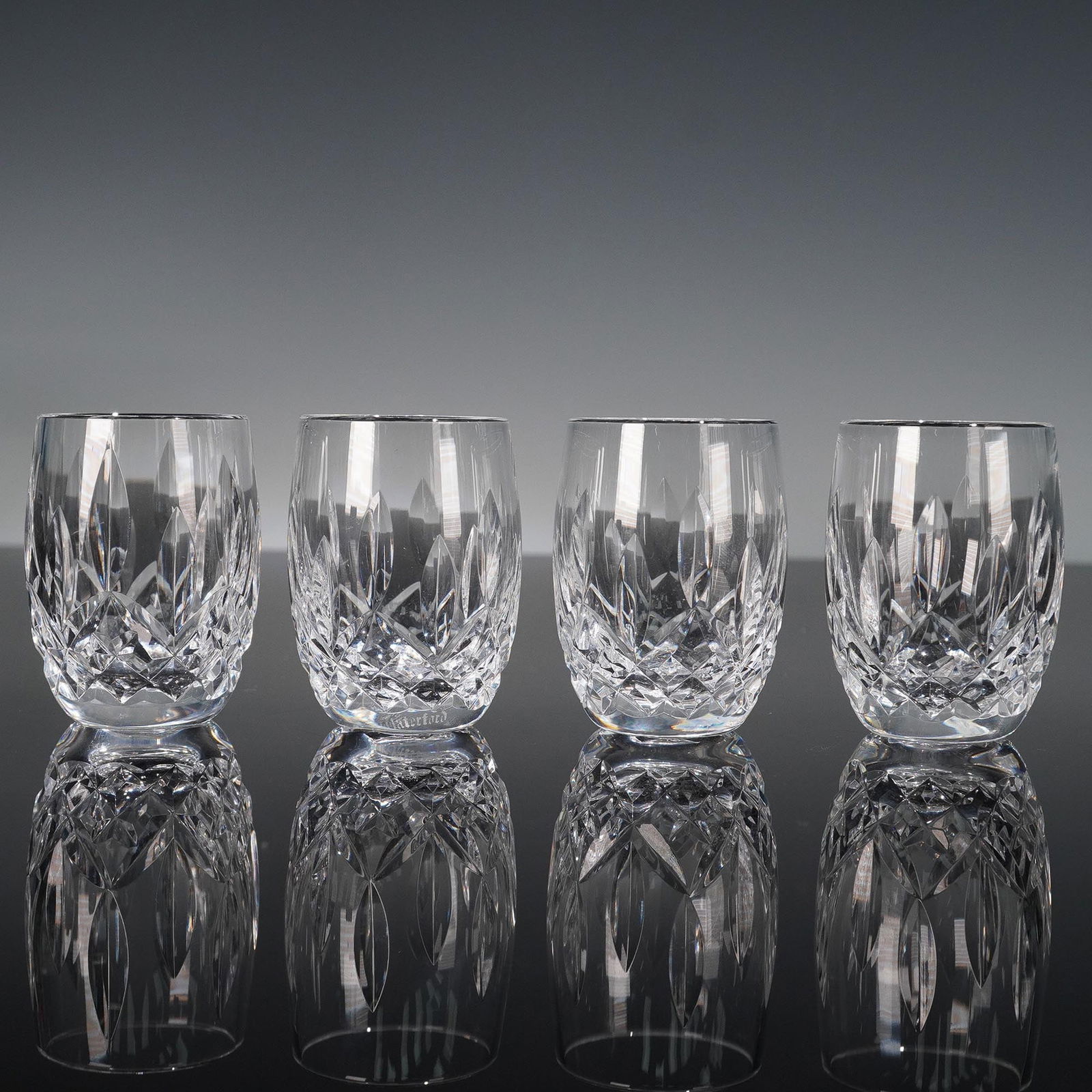 4pc Waterford Crystal Shot Glasses, Lismore (1 of 6)