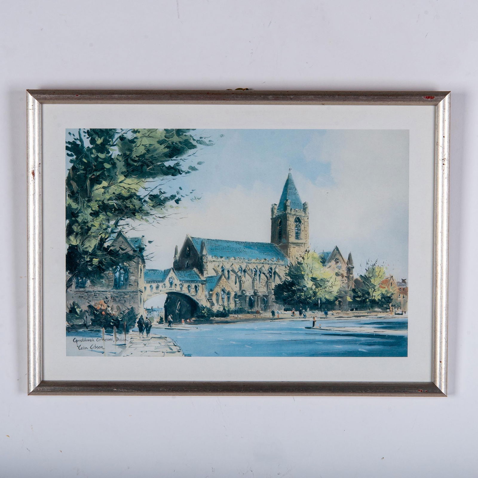 Colin Gibson (1907-1998) Dublin Cathedral Color Print (1 of 5)