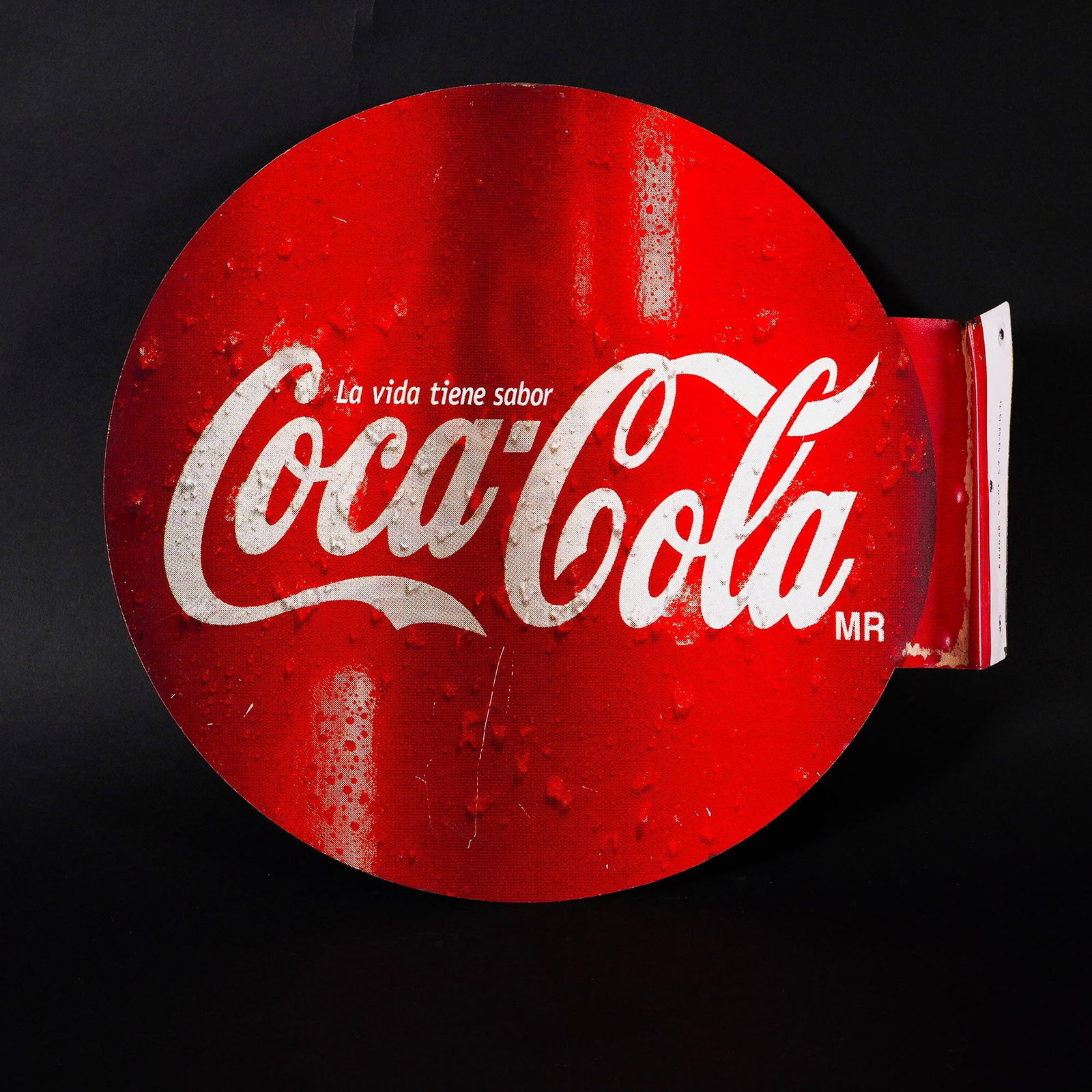 Coca-Cola Spanish Advertising Sign, Side Display (1 of 2)