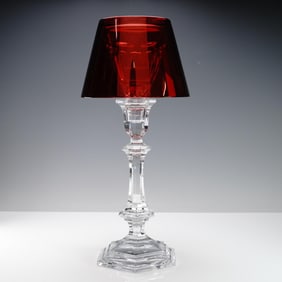 Baccarat Harcourt Our Fire Candlestick by Philippe Starck