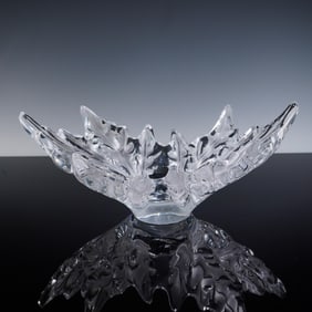 Lalique Crystal Bowl, Champs Elysees