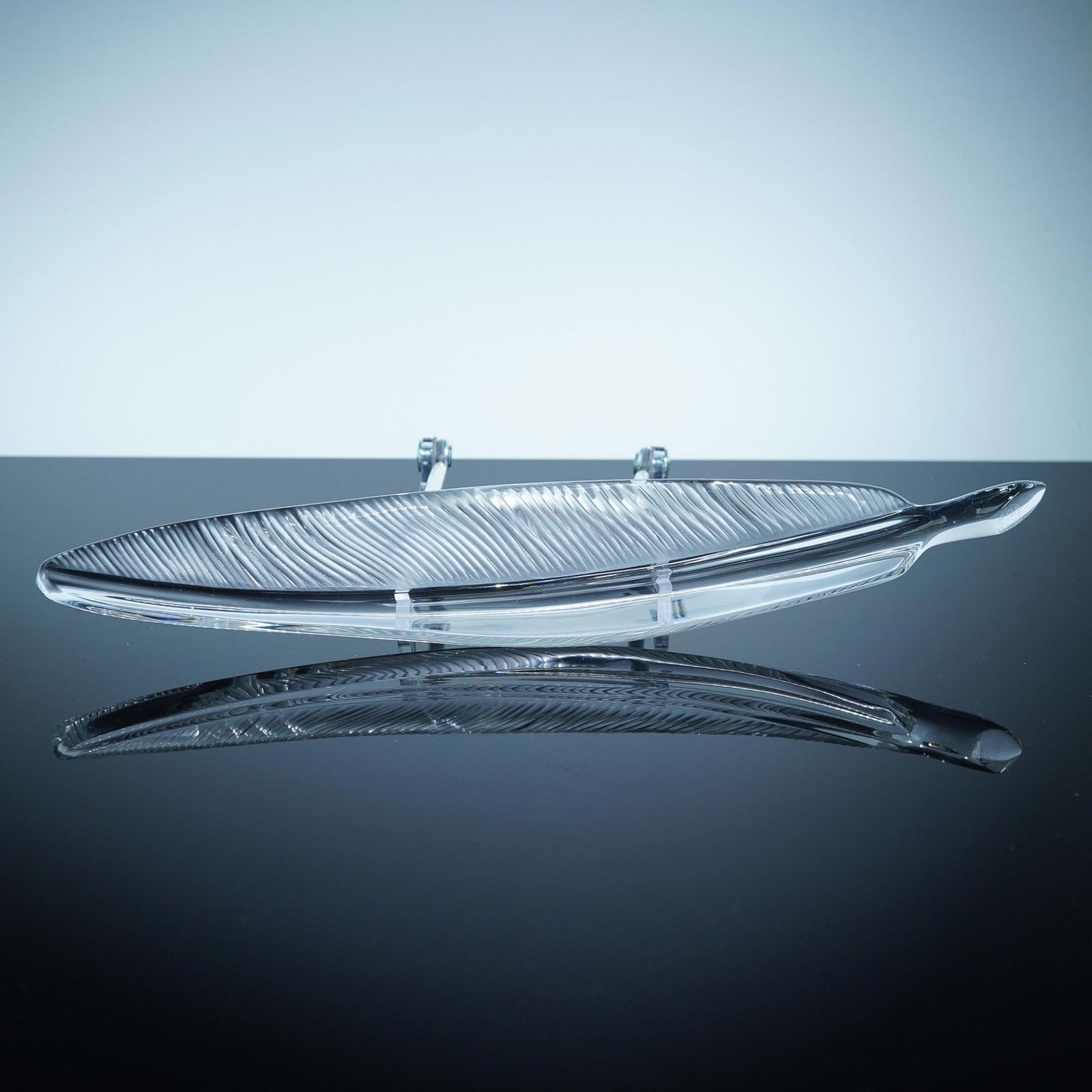 Baccarat Crystal Figurine, Feather Plume (1 of 4)