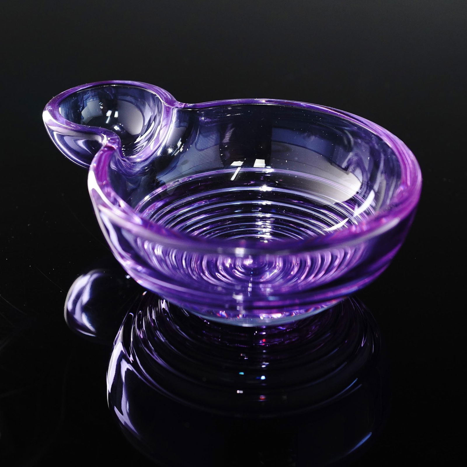 Baccarat Crystal Hypnos Small Honey Dish with Box (1 of 4)