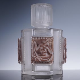 Lalique Crystal Perfume Bottle, Helene