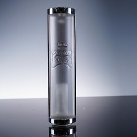 Lalique Crystal Mezuzah with Original Box