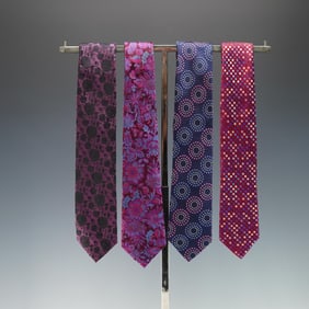 London Designer Neckties Including Hawes & Curtis, Haines & Bonner, Smith