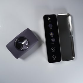 2pc Mercedes-Benz Tie Pins and Man Grey Eau de Toilette