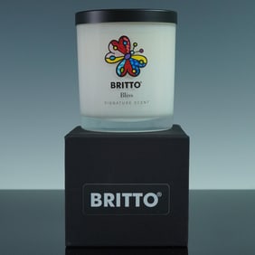 Britto Bliss Signature Scent Candle, Butterfly