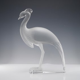 Lalique Crystal Sculpture, Louisiane