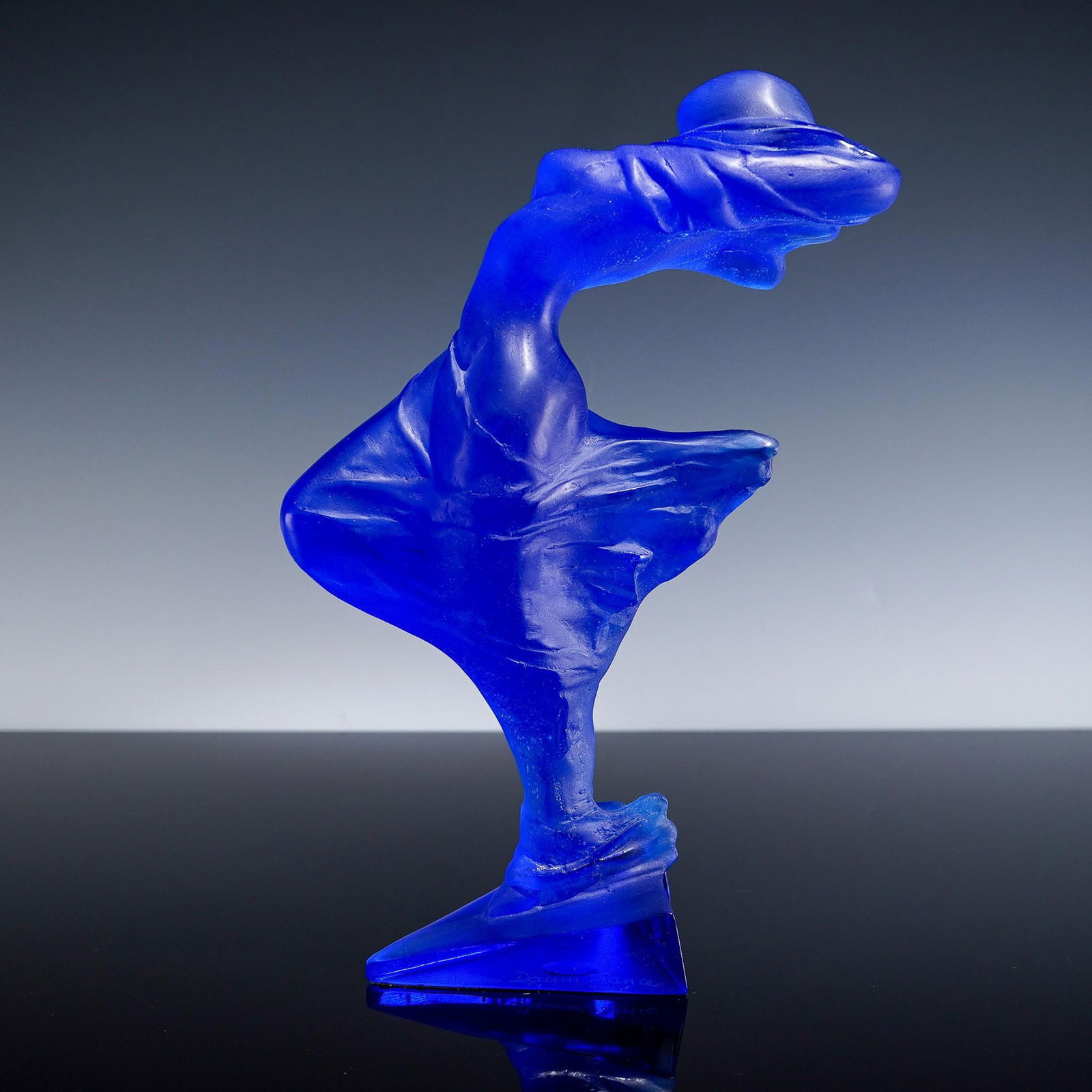 Daum Dominique Dardek Figurine, La Femme Dans Le Vent (1 of 7)