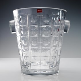 Baccarat Crystal Equinoxe Champagne Ice Bucket with Original Box