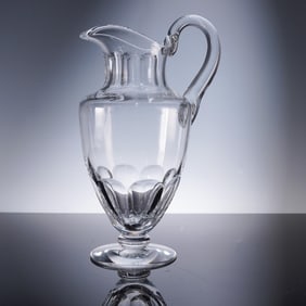 Baccarat Capri Optic Crystal Pitcher