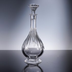 Baccarat Crystal Massena Wine Decanter with Stopper
