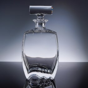 Baccarat Crystal Oceanie Decanter with Millefiori Stopper