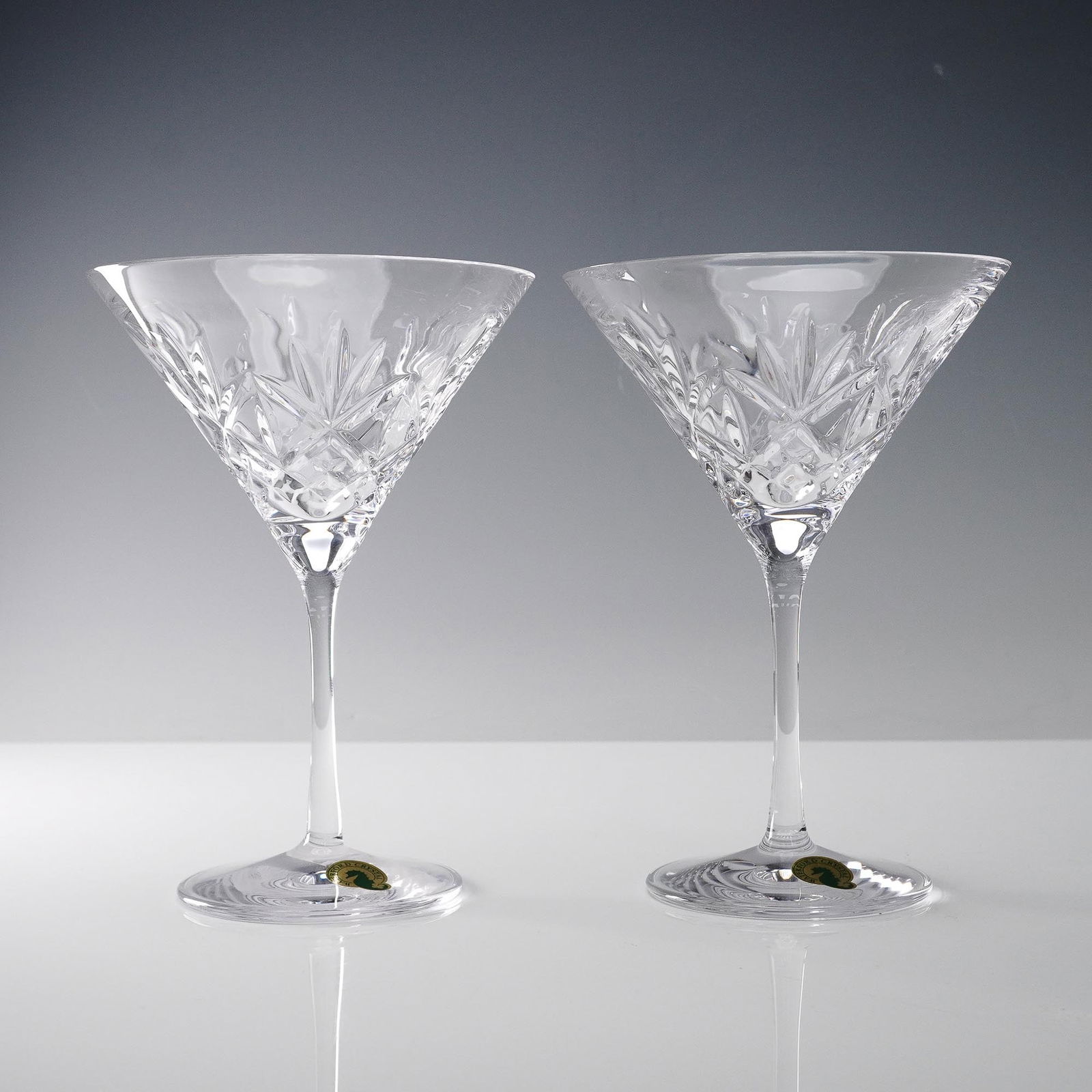 2pc Waterford Crystal Huntley Martini Glasses (1 of 4)