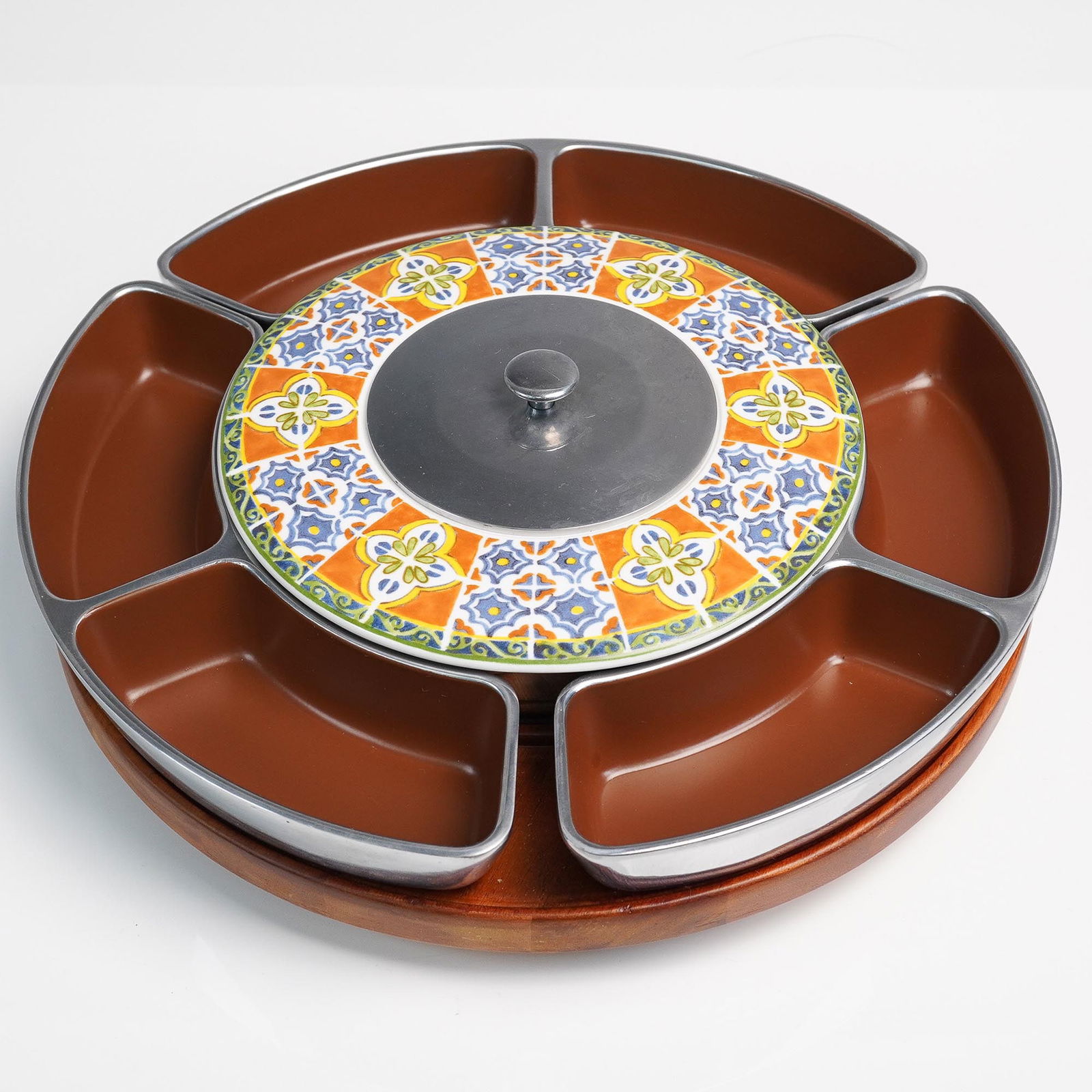 Lenox Metal and Ceramic Serve Ware Set (1 of 9)