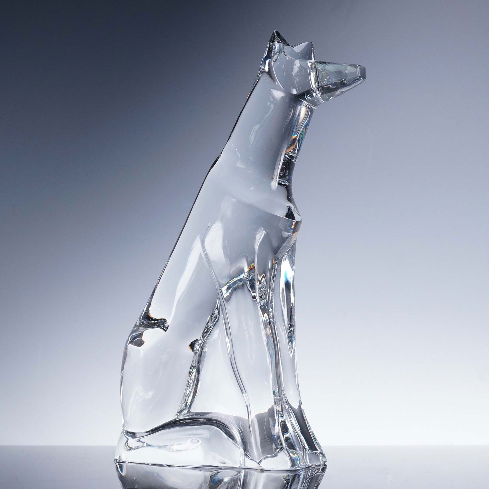 Baccarat Crystal Dog Figurine (1 of 6)