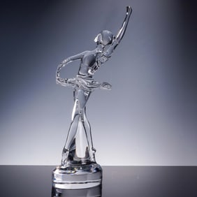 Baccarat Crystal Figurine, Ballerina Dancer