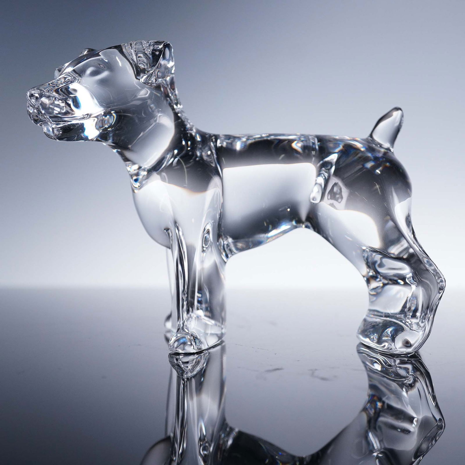 Baccarat Crystal Figurine, Jack Russell Dog (1 of 8)