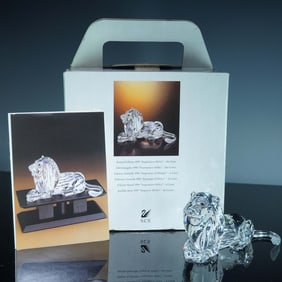 Swarovski Crystal 1995 Annual Edition Figurine, Lion