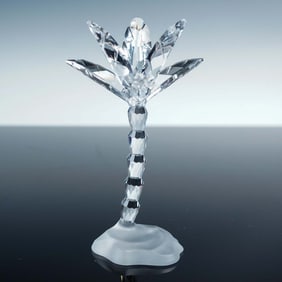 Swarovski Crystal Figurine, Palm Tree 679870 with Box