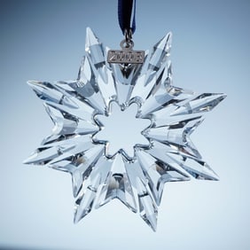 Swarovski Crystal 2003 Christmas Ornament