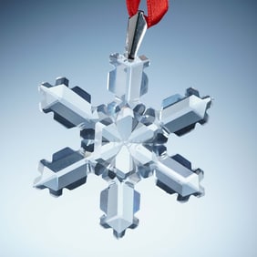 Swarovski Crystal Holiday Snowflake Ornament 1992