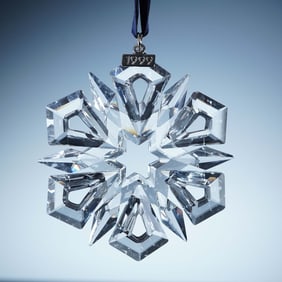 Swarovski Crystal Ornament, 1999 Christmas