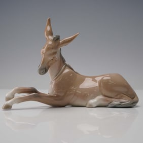 Lladro Porcelain Figurine, Donkey 1004679