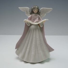 Lladro Porcelain Figurine, Angel Tree Topper, 1005831