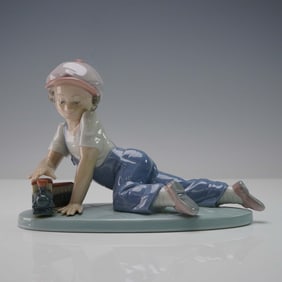 Lladro Porcelain Figurine, All Aboard 1007619